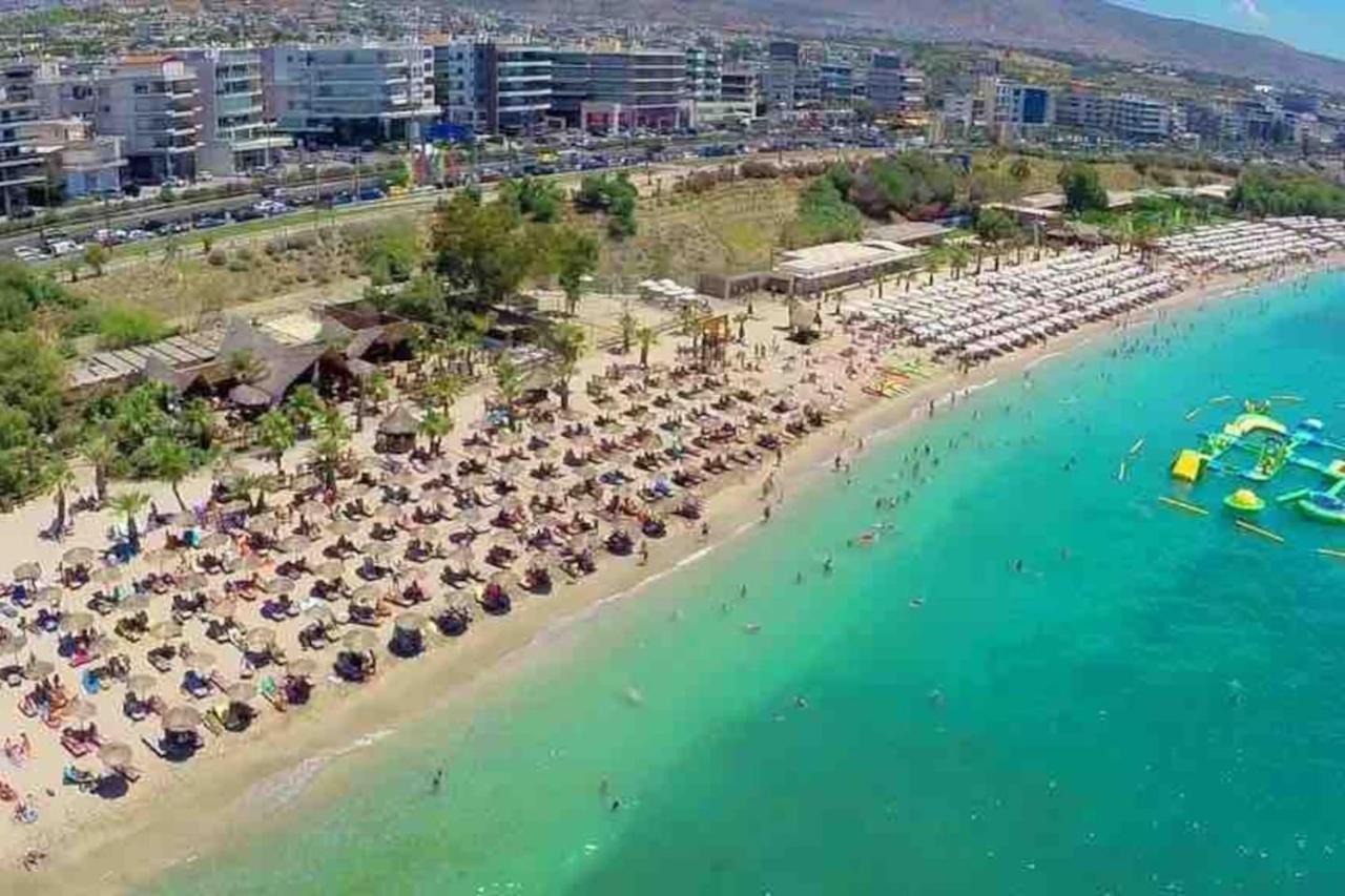 Paleo Faliro Athens Fully Equipped 2 Bedrooms 90 Sqm Big Apartment 200M To Free Beach Eksteriør billede