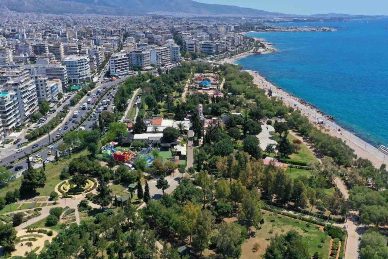 Paleo Faliro Athens Fully Equipped 2 Bedrooms 90 Sqm Big Apartment 200M To Free Beach Eksteriør billede